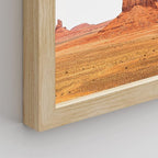 SIGNWIN Framed Arizona Texas Mountain Valley Wall Art, Set of 4 Landscape Wall Decor Prints, Nature Wilderness Wall Décor for Living Room, Bedroom - 11"x14"x 4 Natural