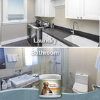 SMELLS BEGONE Air Freshener Pet Odor Absorber Gel - 15 oz, Pack of 2 - Absorbs and Eliminates Odor in Pet Areas, Bathrooms, Cars, & Boats - Made with Essential Oils - Citrus Scent