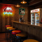 Casino Night Neon Sign for Wall Decor Casino Led Neon Light Dimmable Led Light Sign for Bar Casino Play Room Birthday Party Decor