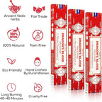 Satya Dragon Blood Incense Sticks, Satya Bng (Bangalore) Insenses 15gmx12 Pack with Raajsee Incense Holder Bundle, Satya Nag Champa Natural Incense