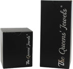 The Queens' Jewels Christmas Hat Jeweled 4x4 Candleholder Vase - Unique Gift for Women, Birthday, Cute, Fun, Holiday, Not Painted, Decorated, Bling, Bedazzled, Rhinestone