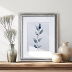 Yaetm 11x14 Rustic White Wood Picture Frame with Mat for 8x10, Weathered Solid Wood Frame with Real Glass, Distressed White Wooden Photo Frames 11 x 14 for Tabletop & Wall Mount, 2 Pack