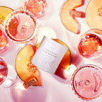 Literie NYC Inspired Scented Candle: I Have A House in The Hamptons - Rosé & Melon Scent, 9oz, 50 Hour Burn, Vegan Soy & Coconut Blend Candle for Home Decor, Gift for Women & Men