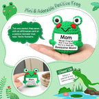 LEJIAJINW Birthday Gifts for Mom Christmas, from Daughter Son, Mom Christmas, Mother in Law Birthday or Mothers Day for Mommy Mama, Funny I Love You Gift Mini Handmade Frog Stuff