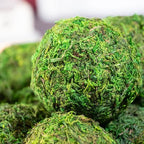 ANDALUCA Decorative Green Moss Balls Bowl Filler Orbs (Pure Moss)