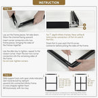 SIGNWIN 30"x60" Extra Large Framed Wall Art Magical Firefly Night Forest, Enchanted Woodland Scene for Home Living Room Bedroom Decor (Frame Assembly Required)