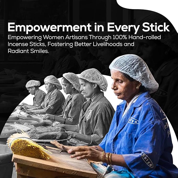 Satya Nagchampa Jasmine Incense Sticks, Satya Bng (Bangalore) Insenses 15gmx3 Pack (45 GMS) with Raajsee Incense Holder Bundle, Satya Nagchampa Natural Incense