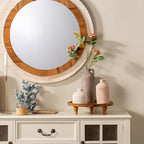 Ceramic Vase Home Table Decor - Flower Vase Set of 3 Living Room Kitchen Decorations Farmhouse Modern Rustic Vases Decorative Centerpiece for Shelf Bedroom Office Bathroom Dining Coffee Desk