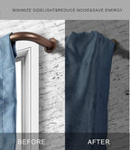 Room Darkening Curtain Rod, Wrap Around Design, Extra-Thick 1-Inch Diameter Single Drapery Rod, Extendable Metal Rod Set for the Blackout Curtains and Sheer (Coffee Gold, 28-48")