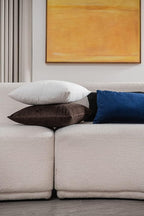 Couch Pillow Cases 12x20 Navy: 2 Pack Cozy Soft Velvet Rectangular Throw Pillow Covers for Farmhouse Home Decor