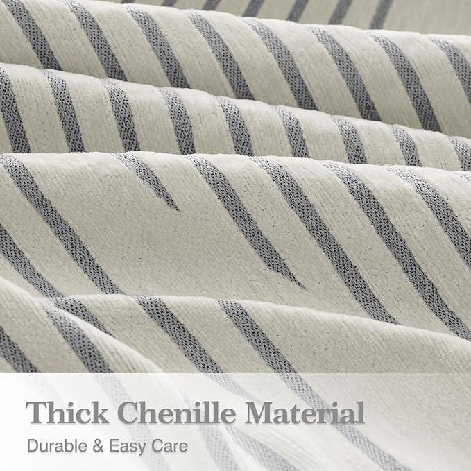 Boho Couch Cover Washable Sectional Couch Covers for Dogs Reversible Sofa Slipcover for 2 or 3 Cushion Couch Pet Friendly Furniture Protector (3# Grey, 71" x 134")