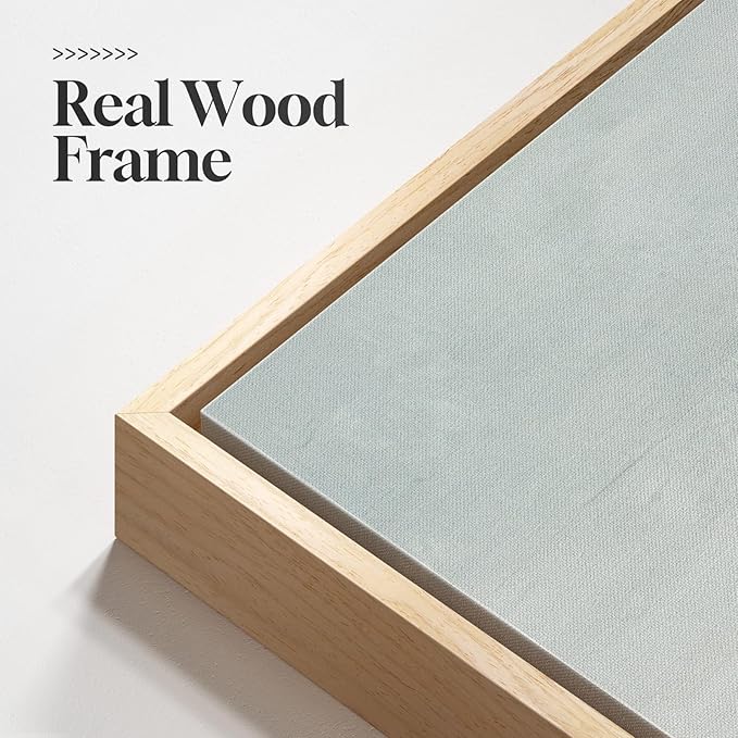 Large Framed Green Abstract Landscape Wall Art for Living Room, 3 Piece Canvas Prints Paintings Artwork for Walls, Modern Minimalist Pictures for Dining Room, Hallway, Office Wall Decor 24x36 In