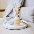 Benevolence LA Reed Diffuser - Champagne & Peony | Luxurious Home & Bathroom Decor | Long-Lasting Scent Diffusers for Home - Malibu Sands Collection