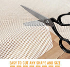 Silicone Non-Slip Rug Pad, Anti Skid Thin Area Rug Pad Gripper, Under Carpet Rug Mats for Hardwood Surface Floors, Keep Rugs in Place-2x6 Ft