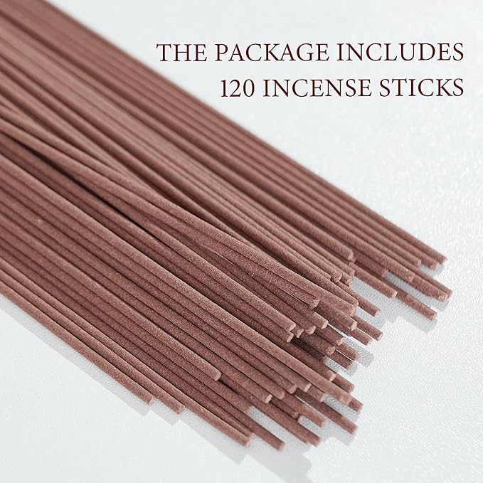 Oriental Scent Incense Sticks – 120 Natural Incense Sticks for Meditation, Spiritual Use, Relaxation and Focus