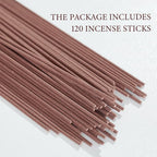 Oriental Scent Incense Sticks – 120 Natural Incense Sticks for Meditation, Spiritual Use, Relaxation and Focus