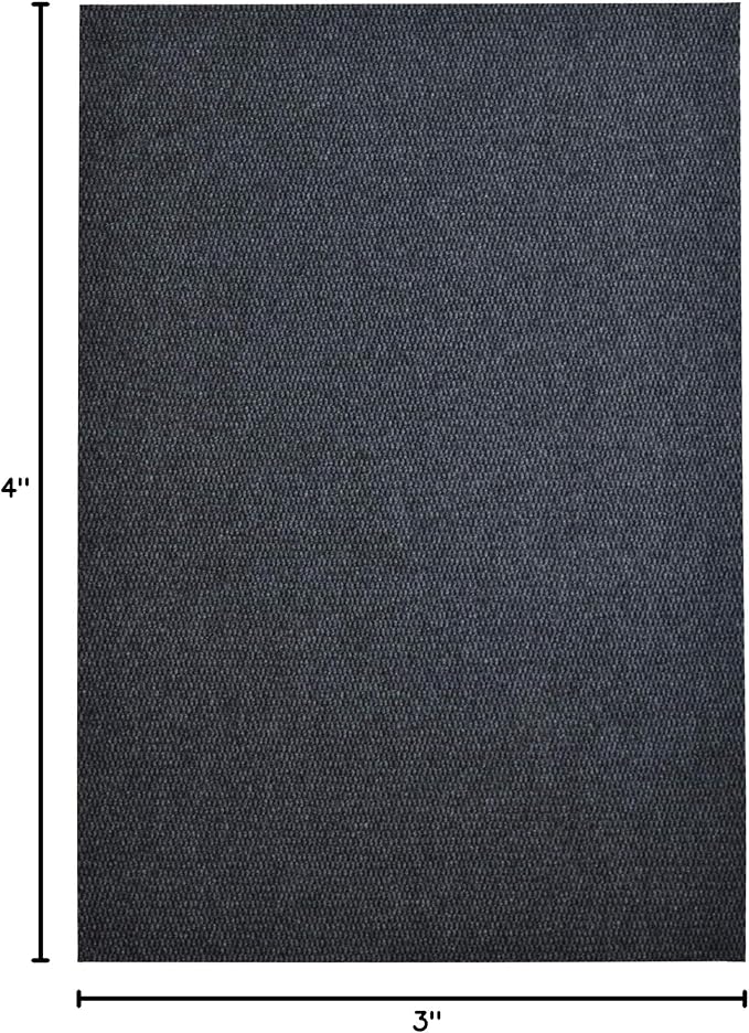 iCustomRug Entryway Door Mat – 3x4ft Charcoal, Indoor/Outdoor, Non-Slip Rubber Backing, Low-Profile All-Weather Carpet, Non-Shedding & Easy Care, Entryway Mat Ideal for High Traffic Areas