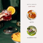 Literie Miami Inspired Scented Candle: Bottle Service - Spirits & Muddled Fruit Scent, 7.5oz, 40 Hour Burn, Vegan Soy & Coconut Blend Candle for Home Decor, Gift for Women & Men