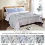 PHF Cooling Waffle Blanket Twin Size, Lightweight 60% Rayon Derived from Bamboo & 40% Cotton Breathable Blanket for Hot Sleepers, Ultra Soft and Luxury for Bed Couch and Sofa, 66"x90", Grey