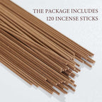 Taihang Cliff Agarwood Incense Sticks – 120 Natural Incense Sticks for Meditation and Spiritual Use