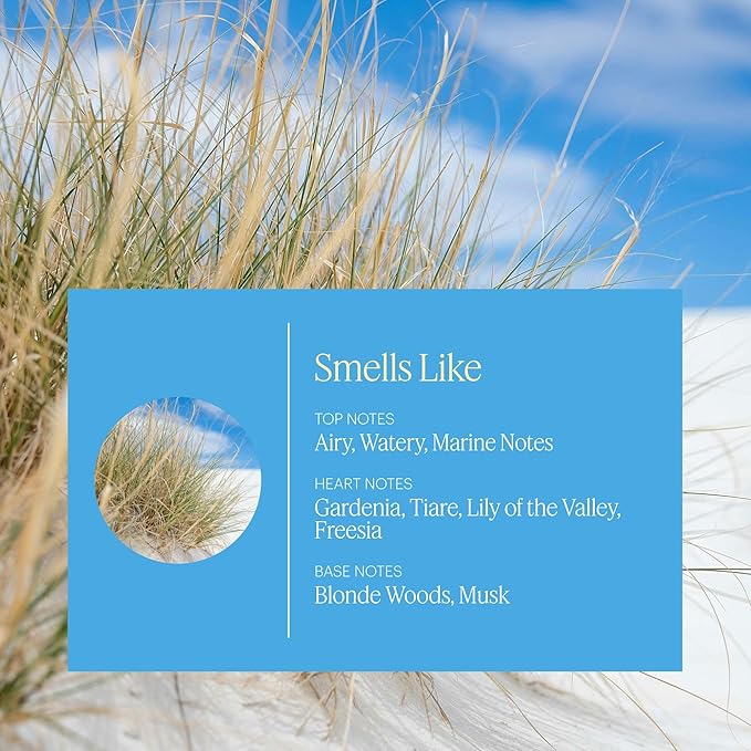 Aera Beach House - Essential Oil for Home - Summer Fragrance - Notes of Ocean Air and Gardenia - Scent Refill - Works with The Aera Diffuser