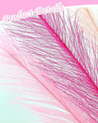 48pcs Pink Faux Pampas Grass Decor, 21.7inch Hot Pink Short Artificial Pompous Grass Fluffy Fake Pompas Grass Branches Vase Filler Flower Arrangement for Outdoors Wedding Centerpieces Decor