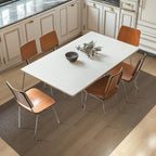 Plastic Floor Mat for Home, 8' x 10' Waterproof Area Rug for Living Room, Area Rug for Dining Table, Non-Slip Vinyl Floor Protector Desk Mat for Outdoor Indoor, Semi-Transparent Black