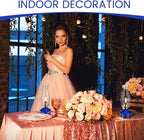 Tuanse 2 Pcs Oil Lamps for Indoor Use Vintage Hurricane Emergency Glass Oil Lamps Large Lantern Classic Decorative Oil Lamp for Home Tabletop Emergency Lighting Supplies(Royal Blue)