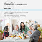 Aromaplan Hotel Scents 24 Knights 16 Fl Oz 2 Pack (946ml), Home Luxury Aroma & Hotel Fragrance Diffuser Oil- Hotel Diffuser Oil for Aromatherapy- USA Made, Bigger Bottle, Bolder Aroma & Longer Lasting