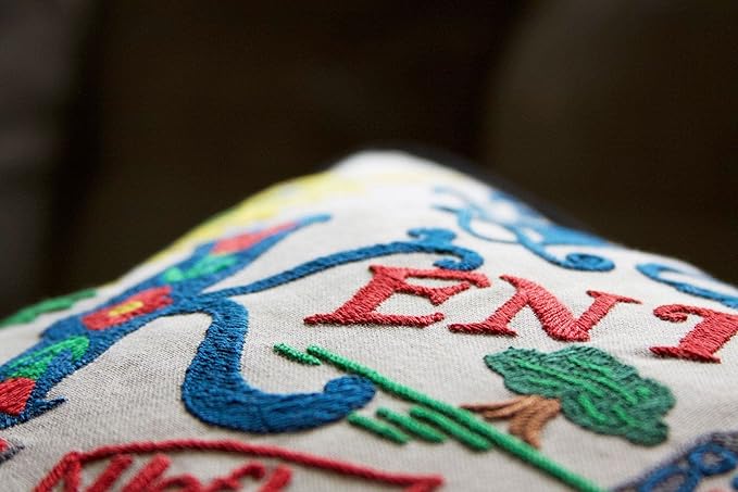 Catstudio Kentucky Embroidered Decorative Throw Pillow