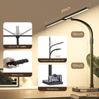 Desk lamp，Led Desk Lamp for Office Home - Eye Caring Architect lamp, 24WDual Screen Computer Monitor Adjustable Smart Desk lamp, Suitable for Home/Office/Bedroom