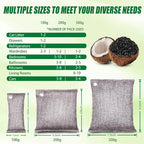 Activated Charcoal Odor Absorber, Odor Eliminator for Strong Odor,Coconut Shell Charcoal Air Purifying Bags for Home Car Closet Pet, Smoke Room Deodorizer