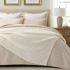 Chunky Chenille Knit Throw Blanket for Couch, Soft Luxurious Moss Stitch Blankets for Bed, Cozy Decorative Farmhouse Knitted Throws for Sofa, Ivory White, 60" x 80"