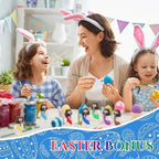 100 Pcs Baby Jesus Figures Mini Jesus Figurines in Bulk Original Design Tiny Miniature Jesus Figures for Hide and Seek, Religious Party Favors, Sunday School, Baptism Gift, Easter Egg Stuffers