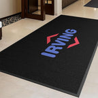 Custom Personalized Commercial Area Rugs with Any Logo Text Floor Entryway Door Mat Welcome Carpet for Business Home Indoor/Outdoor Non Slip Washable Durable