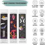 Folkulture Incense Sticks | Set of 6 (120 Organic Insence-Sticks) for Positive Aura with 45 Mins Burn Time | Non Toxic Coconut Mango, Aqua, Green Tea, Rose Geranium, Orange Blossom Inscents-Sticks