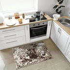 Keen Home Design Area Rugs - 2x3 Non-Shedding, Abstract Rugs for Kitchen, Living Room, Bedroom, Dining Room, Entryway - Size: 2' x 3', Multi