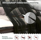 Mosquito Net Bed Canopy for Girls,King Canopy Bed Curtains Full Queen Size from Ceiling,Dome Mosquito Netting Bed Tent Twin Girls Princess Canopy Bed White Decor for Baby Crib,Kid Bed and Adult Beds