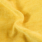 CaliTime Throw Pillow Covers Decorative 20 X 20 Inches Pack of 2 Cozy Chenille Cushion Cases for Couch Sofa Bed Living Room Home Mustard Yellow