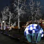 100 Count Cool White -String Lights - 21.6FT LED Christmas Lights, Mini led Lights for Indoor Outdoor Home Holiday Party Wedding Independence Day Decoration