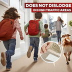 XFasten Double Sided Carpet Tape for Area Rugs, 4 Inch x 30 Yards – Heavy Duty Anti Slip Rug Grip Tape, Works as Rug Gripper, Residue Free, Wood Safe, Easy Removal for Hardwood and Laminated Floors