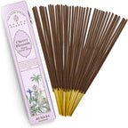 Incense Sticks, Cherry Blossom Incense, Made with Natural Ingredients, Hand Rolled Aromatic Masala, 40 Stick Pack, 45-60 Minute Burn Time, Best for Home Fragrance, Meditation, Yoga, Spiritual Healing