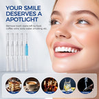 5 x Teeth Whitening Pen Gel (4+1 Desensitizing Gel), No Sensitivity Teeth Whitening Gel Kit, Effective Teeth Whitener, Travel-Friendly Tooth Whitening Pen, Carbamide Peroxide Tooth Bleaching