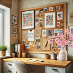 Fake Flower with Vase,3pcs Real Touch Pink Cherry Blossom Flowers in Vintage Ceramics Vase for Home Bathroom Office Desk Party Centerpiece Coffee Table Decor