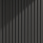 Fluted Sideboard Buffet Cabinet with Storage Drawers, 55" Large Accent Storage Cabinet with Doors and Adjustable Shelf, Modern Farmhouse Credenza for Entryway, Kitchen, Living Room - Black