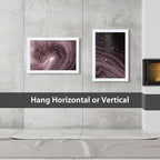 VCK Poster Frames 20x30 White 3 Pack, Solid Wood Picture Frames for Wall Mounting Hanging Art and Puzzle Frame