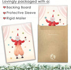 Circus Nursery Wall Art Prints (Set of 3) - Unframed - 8x10s | Delightful and Colorful Unframed 8x10 Inches Prints | Wall Art for Kids | Kids Room Décor | Classroom Décor | Bedroom Wall Décor