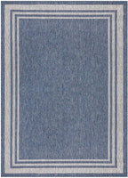 Keen Home Design Terrace Outdoor Area Rug - 5x8 Washable Indoor/Outdoor Rug for Patio, Kitchen, Balcony, Beach, Garden, Deck and Porch, Size: 5'3"x7'7"