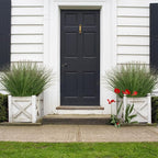 Artificial Grass,Fake Grass Artificial Shrubs Wheat Grass Greenery,Fake Grass Decor Artificial Plants Ornamental Grass Outdoor Fake Grass Green Leaves for Decoration(12PCS)