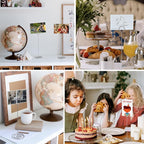 Table Number Holders 10Pcs - 8.75 inch Tall Table Number Stands Place Card Holder for Wedding Party Graduation Reception Restaurant Home Photo Picture Office Memo (Silver, 8.75")